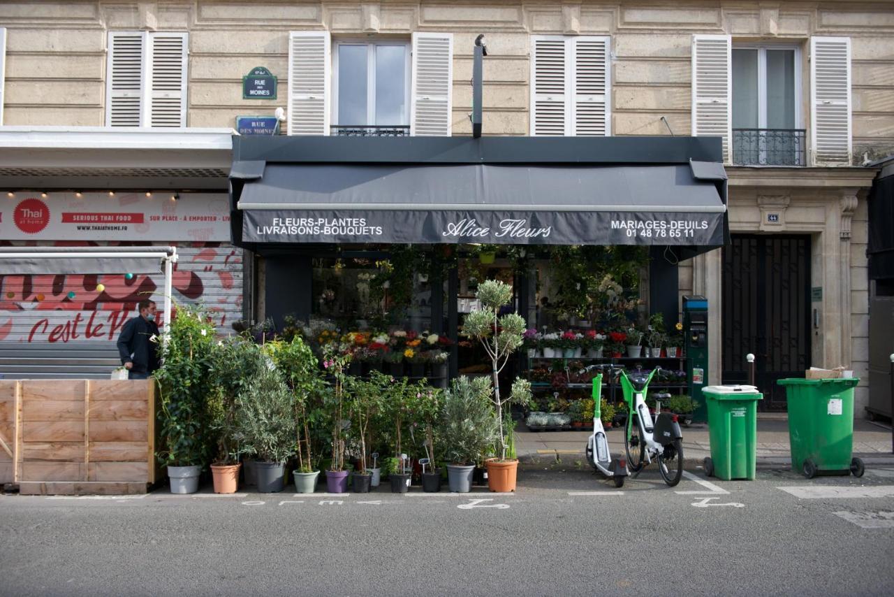 Charming Parisian Apartment With Air Conditioning - Climatisation & 2 Bedrooms - Batignolles باريس المظهر الخارجي الصورة